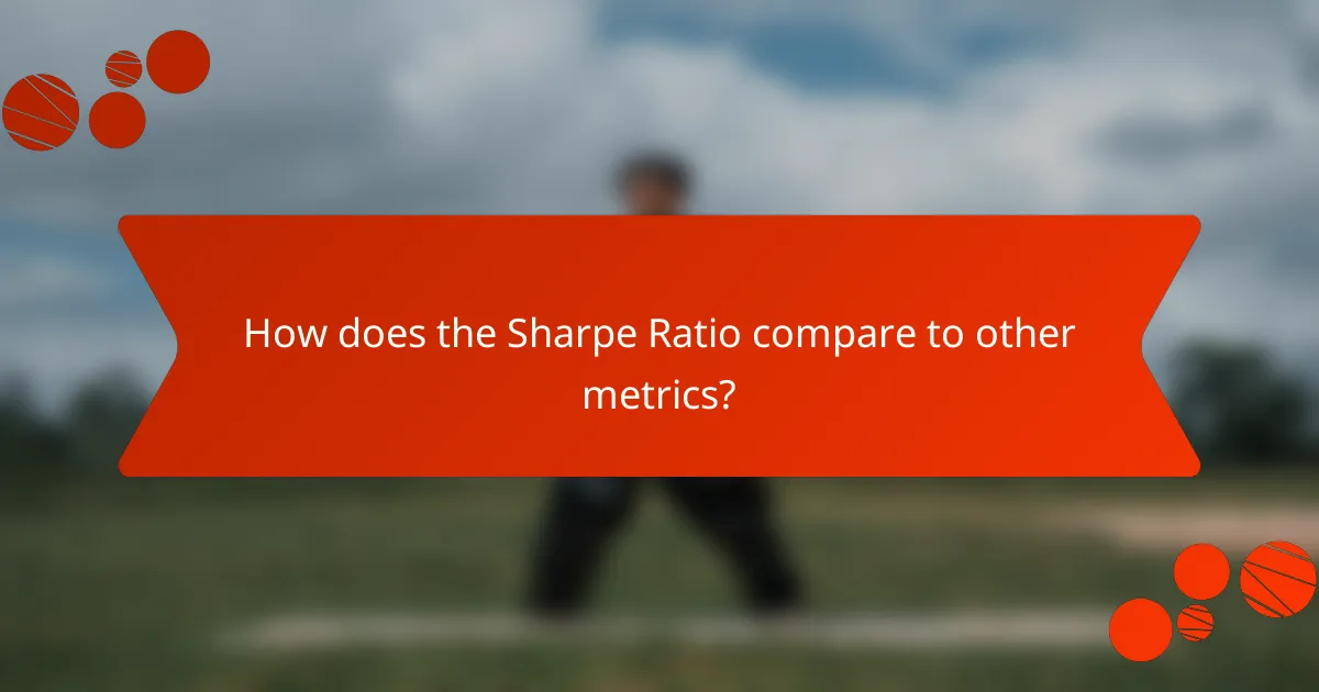 How does the Sharpe Ratio compare to other metrics?